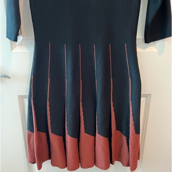 Peruvian Connection Parc Royal Pima Cotton Knit Fit & Flare Dress - Picture 6 of 15